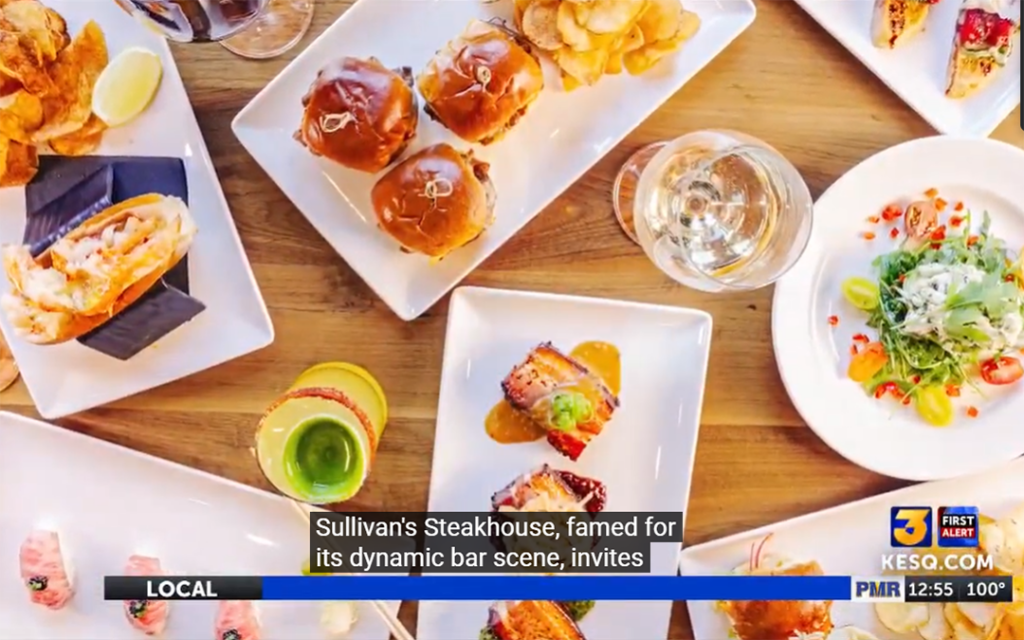 Sullivan’s on KESQ Palm Springs – New Happy Hour Menu
